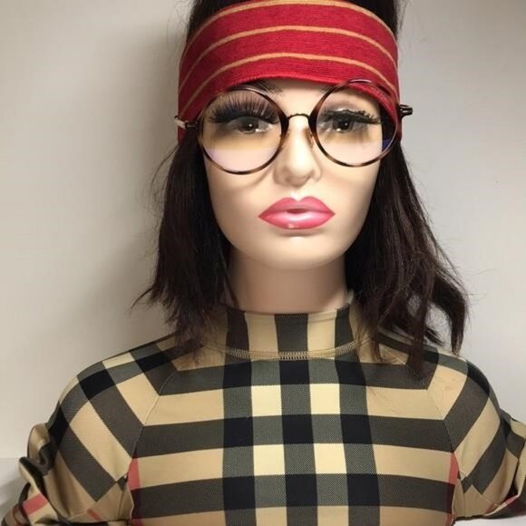 New Authentic Tom Ford TF5703-B 053 Women's Round Sunglasses - Tortoise and Gold - Picture 4 of 10